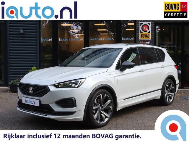 Seat Tarraco 1.4 TSI 180kW e-Hybrid FR LED/DCC/ACC/360/Keyless/Elek. stoel+mem/Dode-hoek/20"/Trekhaak wegkl.