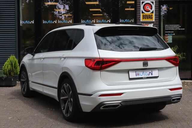 Seat Tarraco 1.4 TSI 180kW e-Hybrid FR LED/DCC/ACC/360/Keyless/Elek. stoel+mem/Dode-hoek/20"/Trekhaak wegkl.