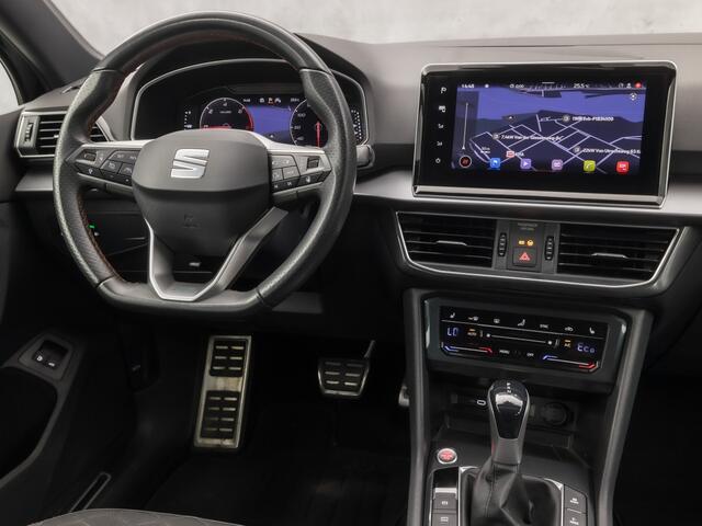 Seat Tarraco 1.4 TSI e-Hybrid PHEV FR Intense Sport 245Pk Automaat (PANORAMADAK, APPLE CARPLAY, MEMORY SEAT, 360 CAMERA, STOELVERWARMING ACHTERIN, KEYLESS, GETINT GLAS, STUURWIEL VERWARMD, NIEUWSTAAT)