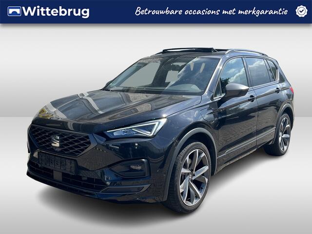 Seat Tarraco 1.4 TSI e-Hybrid PHEV FR / AUTOMAAT/ PANO/ TREKHAAK/ 245 PK/ PARK.SENSOR.V+A./ 360 CAMERA/ STUUR+STOELVERWARM./ MEMORY SEAT/ ACC/ DODEHOEK/ FULL LINK/ ELEK.ACHTERKLEP/ NAVI/ DAB/ CLIMA/ LED/ 20'' LMV