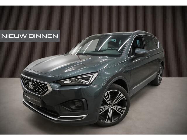Seat Tarraco 1.4 TSI e-Hybrid PHEV Xcellence | Panoramadak | Stuurverwarming | Stoelverwarming | Memory Seat | 360 Camera | Adaptive Cruise Control | Dodehoekdetectie | Navigatie | Leer | Trekhaak | Keyless | LED |