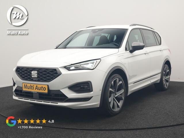 Seat Tarraco 1.4 TSI e-Hybrid FR Business Intense PHEV 245pk | Trekhaak Af Fabriek | Adaptive Cruise | 360 Camera | Sportstoelen Memory & Verwarmd | Keyless | Blis | Stuur Verwarmd | Apple Carplay | Navigatie | DAB | 20"L.M | Plug In Hybrid |