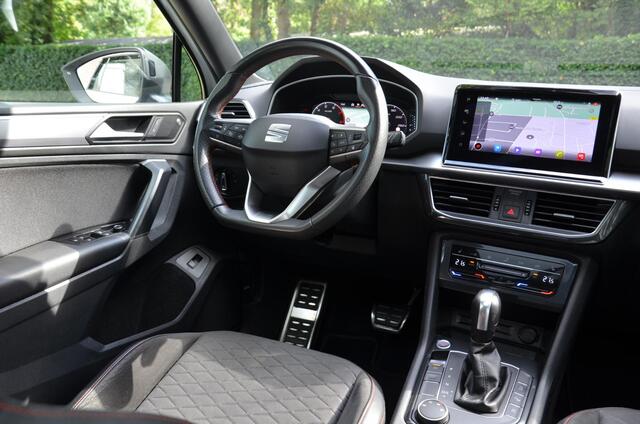Seat Tarraco 1.5 TSI FR Business Intense Automaat/Navi/Pdc/Ecc/Panoramadak/Stoel & Stuurverwarming/Trekhaak elektrisch uitklapbaar/Virtual dashboard/ Elektrisch Stoelen met Memory functie/20-Inch Lmv/Beats Pack