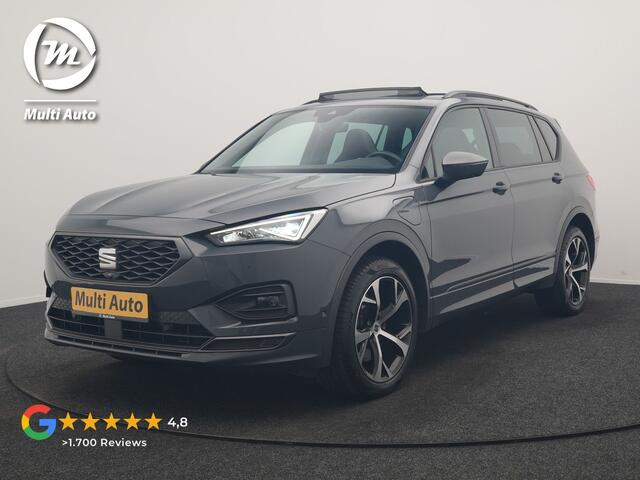 Seat Tarraco 1.4 TSI e-Hybrid FR Business Intense PHEV 245pk Dealer O.H. | Trekhaak Af Fabriek | Panodak | Adaptive Cruise | 360 Camera | Sportstoelen Memory & Verwarmd | Keyless | Blis | Stuur Verwarmd | Apple Carplay | Navigatie | DAB | 19" L.M | Plug In Hybrid