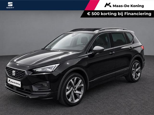 Seat Tarraco 1.4TSIe-Hybrid 180kW/245PK PHEV FR · Panoramadak · Leder · Trekhaak · Stoel & Achterbank verwarming · Apple/Android Car Play ·