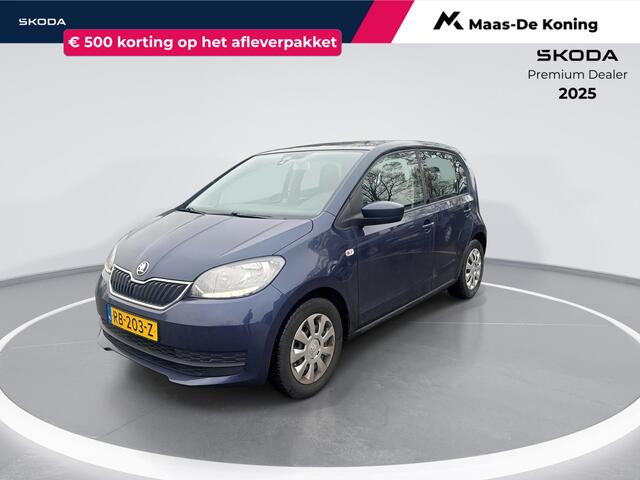 Skoda CITIGO 1.0 Greentech 60pk Ambition · Airco · Radio · Bluetooth · Cruise Control · 14'' Inch ·
