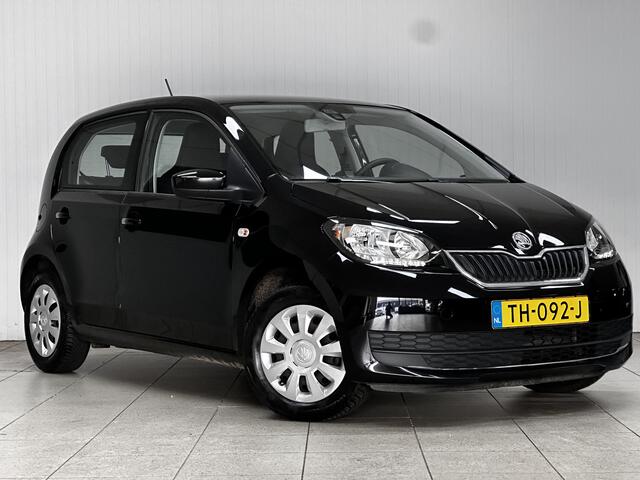 Skoda CITIGO 1.0 Greentech Ambition/ DEALER ONDERHOUDEN!/ MAPS + MORE/ 5-Drs/ Airco/ CRUISE!/ Elek. pakket/ Isofix/ Bluetooth/ LED Dagrijverl./ Getint Glas/ Metallic lak.