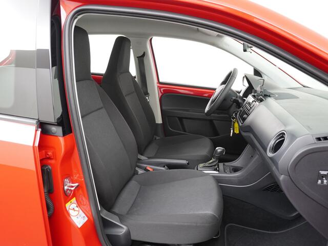 Skoda E-Citigo e-iV EV 36kWh Climate Control Cruise Control Bluetooth Verkeersborddetectie Led Esp Smartphone integratie Rijstrooksensor Verkeersbord detectie Ambition Grote Accu! Garantie op de accu tot 27-02-2028/160.000km. 1.235kg licht!
