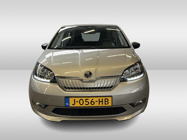 Skoda E-Citigo e-iV EV Ambition Comfort Automaat Parkeersensoren / Stoelverwarming / Airco (Climate control) / Bluetooth / Navigatie by App. HAL