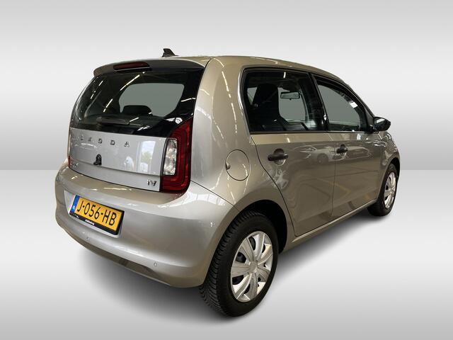Skoda E-Citigo e-iV EV Ambition Comfort Automaat Parkeersensoren / Stoelverwarming / Airco (Climate control) / Bluetooth / Navigatie by App. HAL