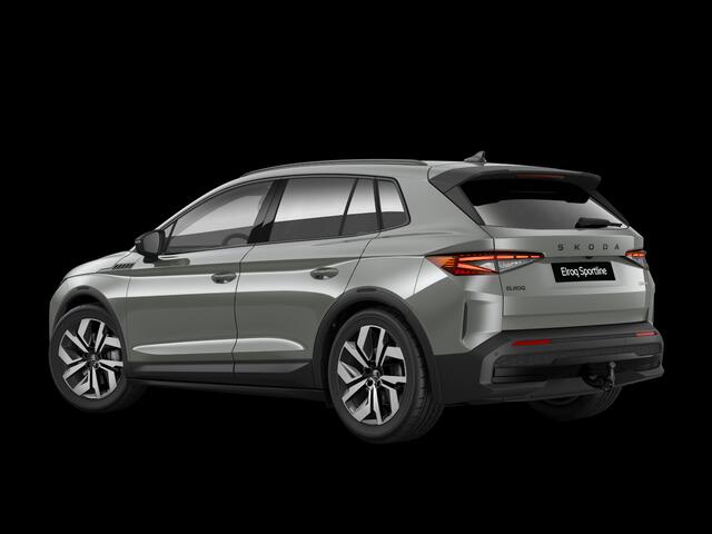 Skoda Elroq 85 Sportline 286 PK | Trekhaak | Business Upgrade Plus pakket | Steel Grey | 20" Lichtmetalen velgen |