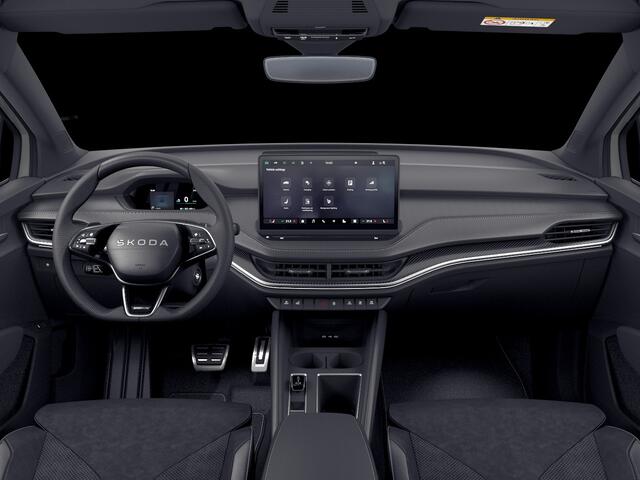 Skoda Elroq 85 Sportline 286 PK | Trekhaak | Business Upgrade Plus pakket | Steel Grey | 20" Lichtmetalen velgen |