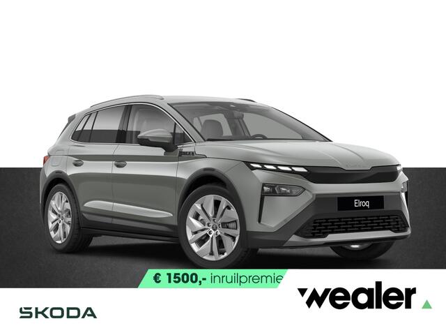 Skoda Elroq 55 Selection 170 PK | Apple Carplay & Android Auto | Parkeersensoren achter | Achteruitrijcamera | 20" lichtmetalen velgen |