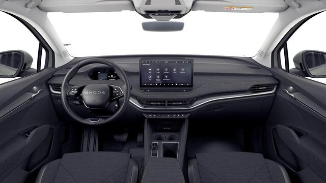 Skoda Elroq 85 Business Edition Tour 286 pk | Business Upgrade Pakket - CLEVER | 20 inch lichtmetalen velgen | Wegklapbare trekhaak | Adaptive Cruise Control | Dode hoeksensor | Bagage scheidingsnet