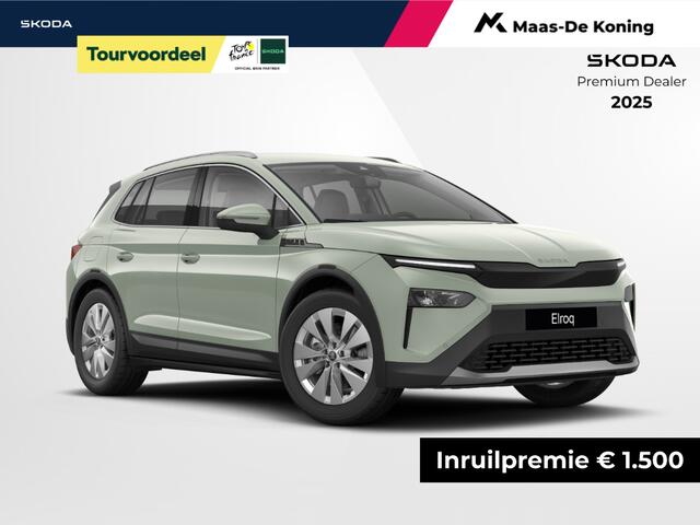 Skoda Elroq Business Edition Tour Elektromotor 210 kW / 286 PK | Timiano Green | 1500,- inruilvoordeel