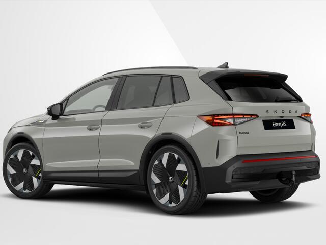 Skoda Elroq RS Elektromotor 250 kW / 340 PK SUV Elektrische aa | 21'' Lichtmetalen Velgen | Business Upgrade Maxx Pakket | Trekhaak Wegklapbaar | 1500,- inruilvoordeel!!