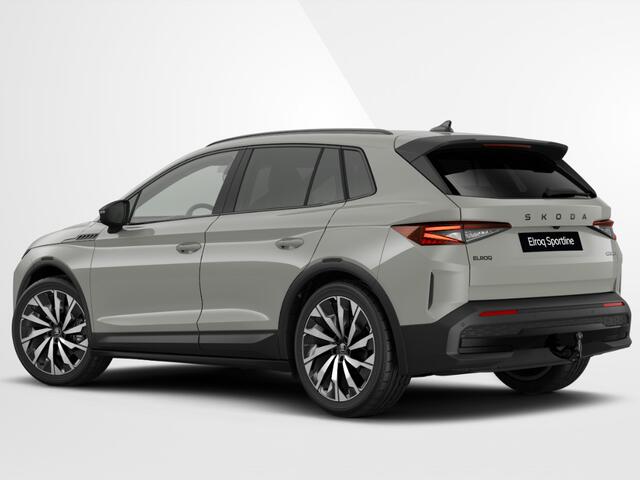 Skoda Elroq Sportline Elektromotor 150 kW / 204 PK SUV Elektri | 21'' Lichtmetalen Velgen | Business Upgrade Clever Pakket | Trekhaak wegklapbaar | 1500,- inruilvoordeel!!