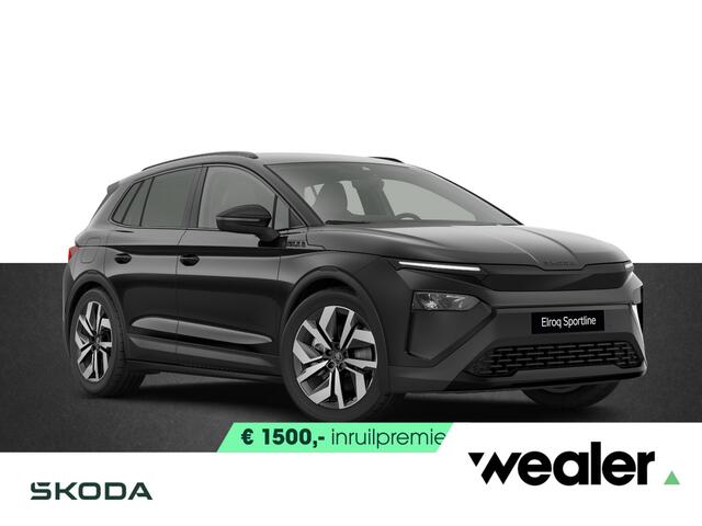 Skoda Elroq 85 Sportline Elektromotor 286 PK | Trekhaak | 20" Lichtmetalen velgen | Clever Pakket |