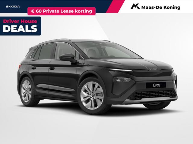 Skoda Elroq Business Edition Tour Elektromotor 150 kW / 204 PK | 20 inch Vega Velgen | Trekhaak, wegklapbaar | Private lease ¤434,- p/m | ¤1500 inruilpremie |