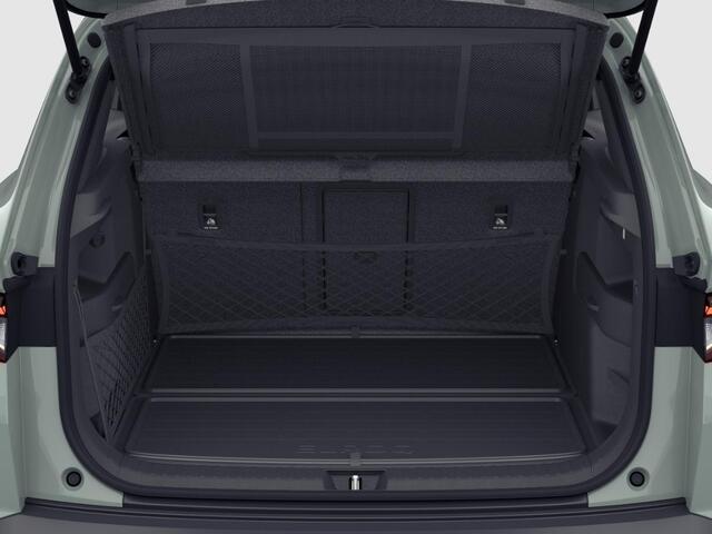 Skoda Elroq Sportline Elektromotor 210 kW / 286 PK SUV Elektri sch | Timiano Green | Trekhaak | Light band | 3000,- inruilbonus