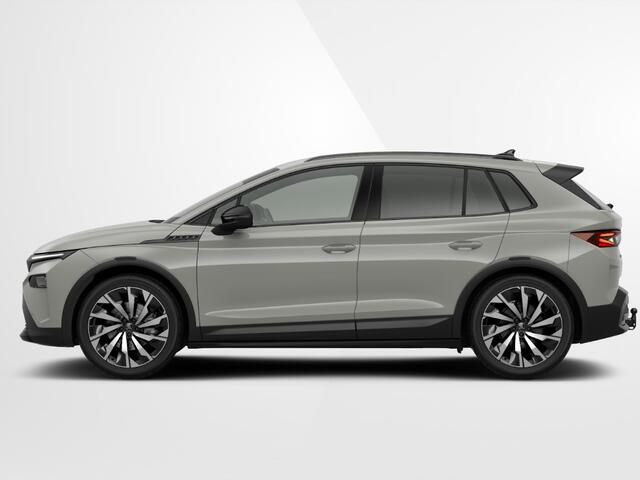 Skoda Elroq Sportline Elektromotor 210 kW / 286 PK SUV Elektri sch | Steel Grey | Trekhaak wegklapbaar | 3000,- inruilbonus