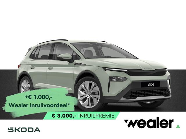 Skoda Elroq 60 Business Edition 204 PK | Trekhaak | Navigatie | Dodehoek sensor | 20" lichtmetalen velgen |