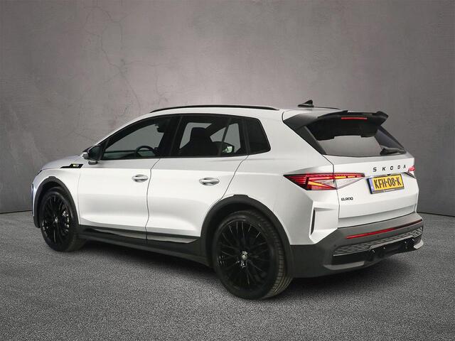 Skoda Elroq 85X RS 340pk Automaat Adaptive cruise control, Black pack, Achteruitrijcamera, Elektrische achterklep, LED matrix koplampen, Navigatie, Stuurwiel verwarmd