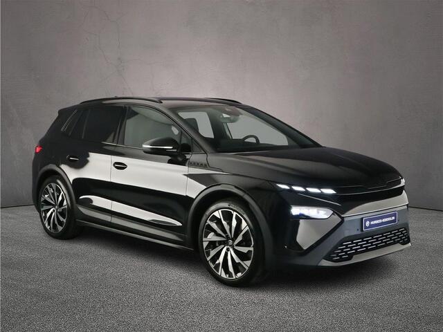 Skoda Elroq 85 Sportline 286pk Automaat Trekhaak, Adaptive cruise control, Elektrische achterklep, Achteruitrijcamera, LED matrix koplampen, Stuurwiel verwarmd