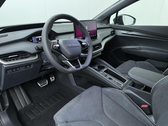 Skoda Elroq 85 Sportline 286 PK | Trekhaak | Massage functie | Led Matrix | Elek. achterklep | 21" Velgen |