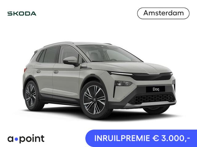 Skoda Elroq 85 Business Edition | elektr. achterklep | Matrix LED | Travel Assist | Stuur - en stoelverwarming | 20" lichtmetaal |