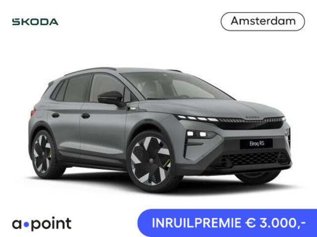 Skoda Elroq 85X RS | 4x4 aandrijving | 340 PK | Warmtepomp | Matt kleur | Adaptief onderstel | 21" lichtmetaal |