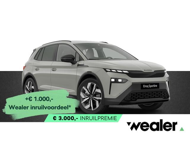 Skoda Elroq 85 Sportline 286 PK Trekhaak | DCC | Business Upgrade Maxx | Winterpakket | Warmtepomp |