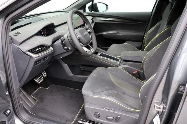 Skoda Elroq 85X RS - 340 pk **Canton / Warmtepomp / Head up / DCC / Business Maxx