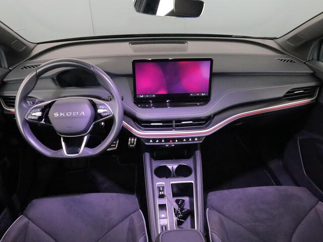 Skoda Elroq 60 Sportline 204 pk | SOH 100% | Navigatie | Parkeersensoren | Adaptieve cruise control | Stoel/stuur verwarming | Keyless |