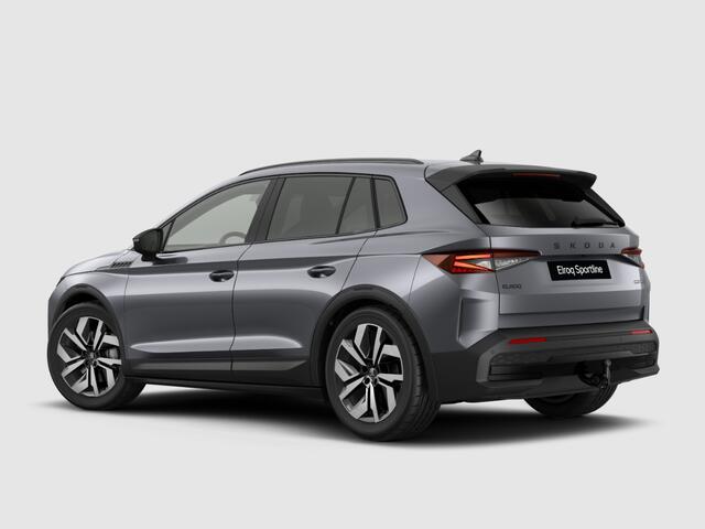 Skoda Elroq 85 Sportline Graphite Grey | Trekhaak wegklapbaar | 3.000,- inruilbonus!!