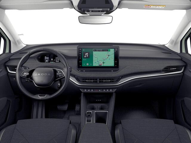 Skoda Elroq 60 Tour Edition | Timiano Green | 19'' Antraciet Regulus Velgen| Android Infotainment + Navigatie | Verwarmbaar Stuurwiel + Voorstoelen | Parkeersens V+A + Achteruitrijcamera | Adaptieve Cruise Control | Blind Spot Assist
