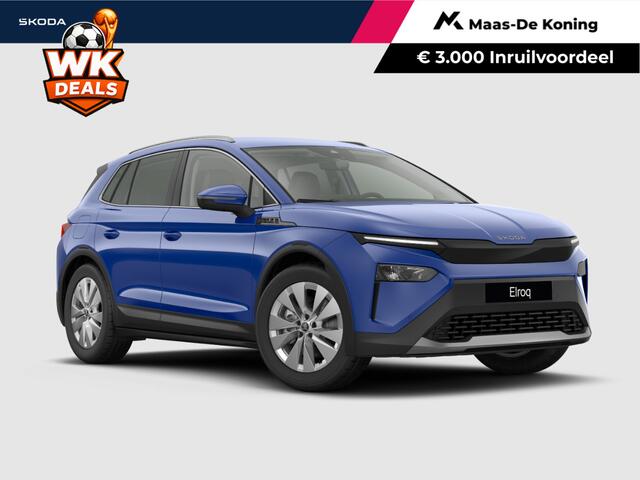 Skoda Elroq Business Edition 60 | Energy Blue | 19'' lichtmetalen velgen | trekhaak wegklapbaar | 3.000,- inruilpremie !!