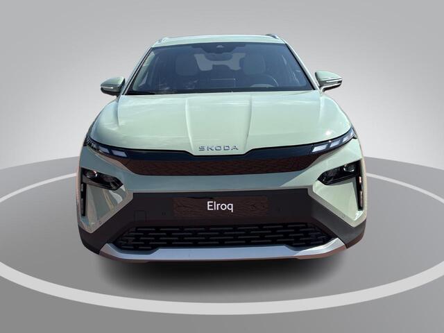 Skoda Elroq 85 Business Edition | 21'' inch Velgen Supernova | Trekhaak wegklapbaar | Winter pakket | Business Upgrade - Plus | Timiano Green | Direct Leverbaar!!!
