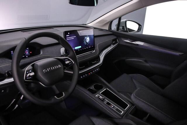 Skoda Elroq 85 Business Edition 286pk Automaat Trekhaak, Adaptive cruise control, Achteruitrijcamera, Navigatie, Stoelverwarming, Parkeersensoren, LED koplampen, App connect