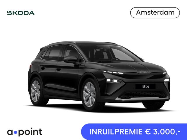 Skoda Elroq 60 Business Edition 190 pk | Trekhaak | Business Upgrade pakket - Plus | Velgen: 20" lichtmetalen velgen Vega, zilver metallic