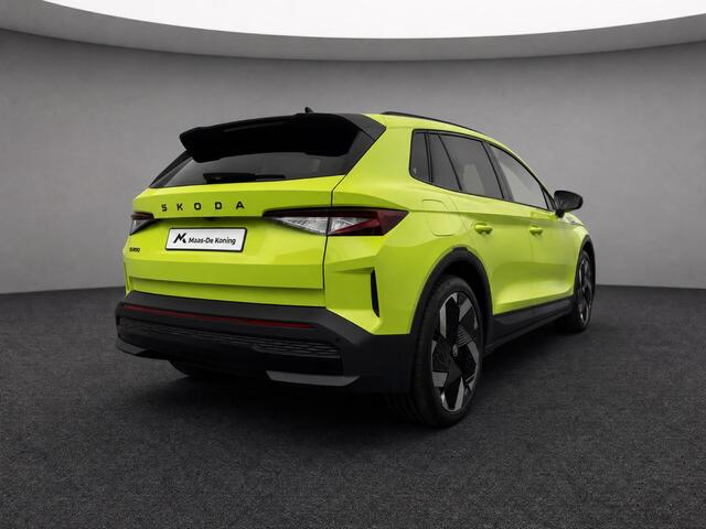 Skoda Elroq 85X RS 250kW/340 PK 4x4 Elektrische aandrijving | Business upgrade pakket - advanced | 21" inch velgen Vision | Trekhaak wegklapbaar