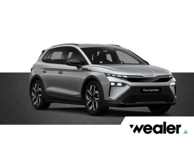 Skoda Elroq 85 Sportline 286 PK | Trekhaak | Led Matrix | Elektrische achterklep | verlichte grille |