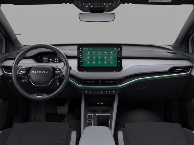 Skoda Elroq 60 Business Edition 190 pk | Business Upgrade pakket - Plus | Lodge interieur | Velgen: 20" lichtmetalen velgen Vega, zilver metallic