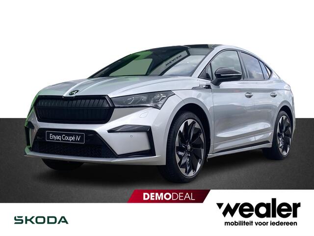 Skoda Enyaq iV Coupé 60 Sportline 180 pk | Panodak | Carplay | Navi | 21" | 395 km actieradius |