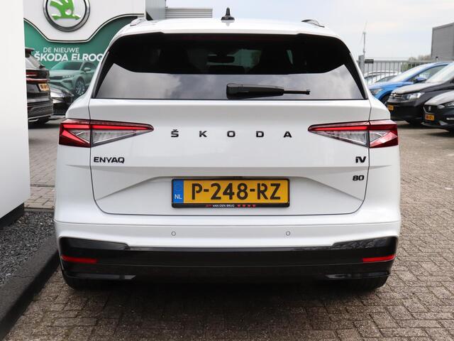 Skoda Enyaq iV 80 Sportline | Stoelverwarming voor & achter | Adaptieve cruise control | 21" lichtmetalen velgen | Achteruitrijcamera |