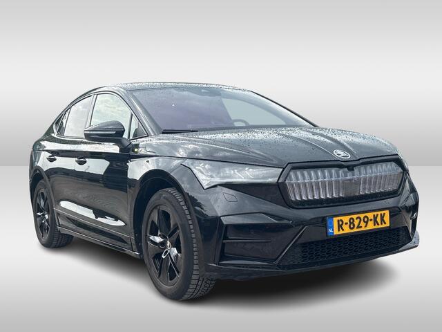 Skoda Enyaq iV Coupé 80 RS / Full option! / Trekhaak / Panoramadak / Camera / Head-up / 20'' / Keyless / Sfeerverlichting / Elektr. stoelen / Canton Audio / Stuurverwarming / Warmtepomp / DAB / ACC