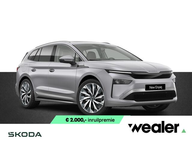 Skoda Enyaq iV 85 Selection 286 PK | Trekhaak | Business Upgrade pakket | Panorama dak | 21" Lichtmetalen velgen |