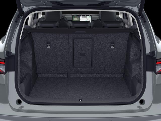 Skoda Enyaq iV 85 Selection 286 PK | Trekhaak | Panorama dak | Steel Grey | 21" Lichtmetalen velgen |