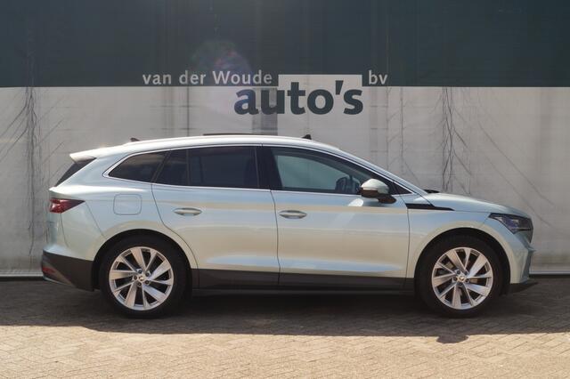 Skoda Enyaq iV 60 180pk 62kWh -PANO-LEER-NAVI-ECC-PDC-