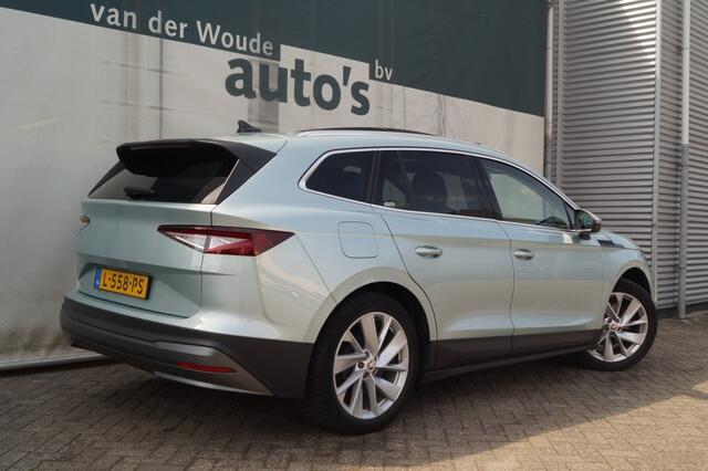 Skoda Enyaq iV 60 180pk 62kWh -PANO-LEER-NAVI-ECC-PDC-